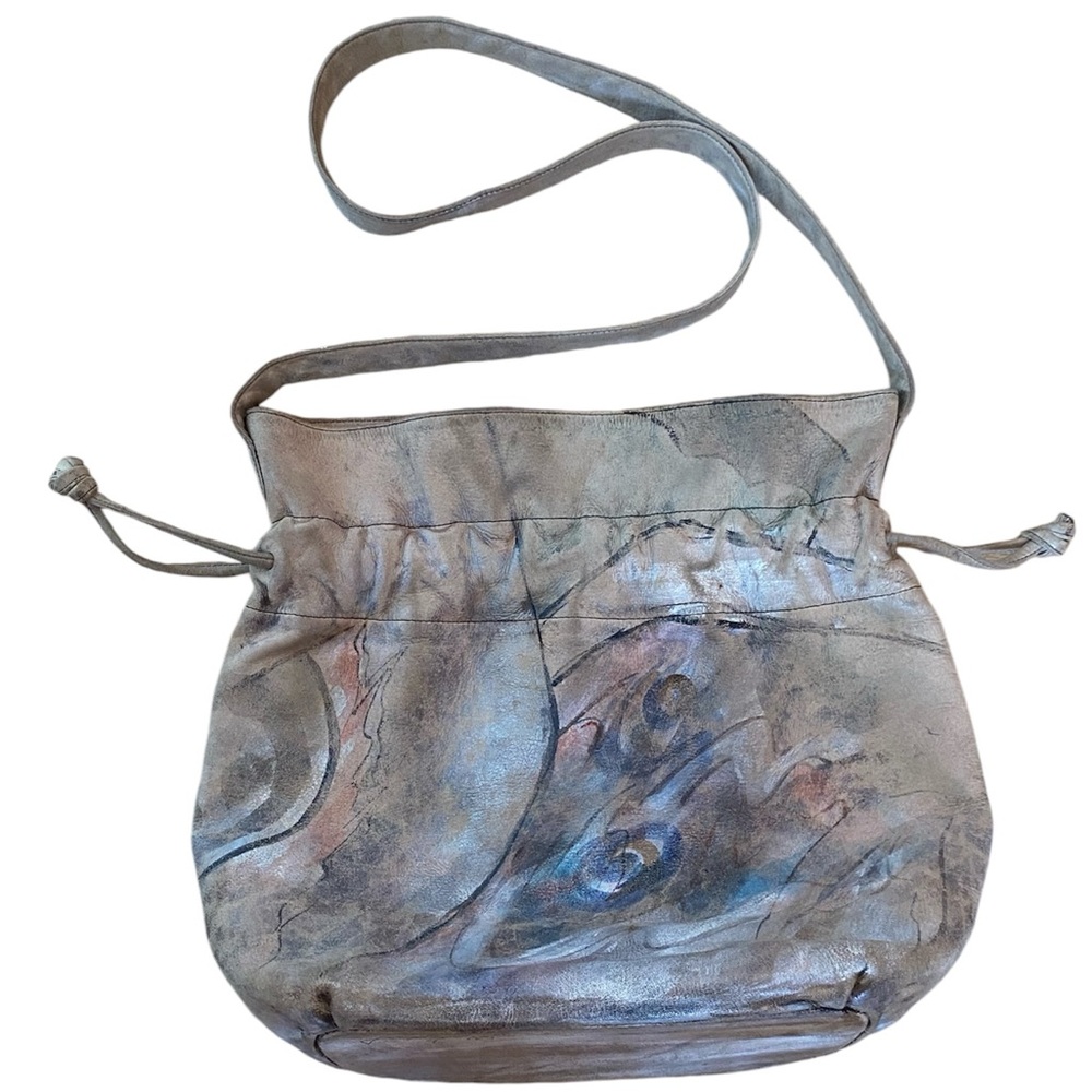 Jane Yoo Vintage Leather Bag Signed